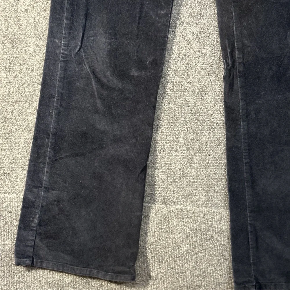 Banana Republic Mens Corduroy Pants Black‎ Straight Leg Size 28 x 31.5 Classic